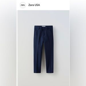 Zara Boys navy blue dress pants size 4T.